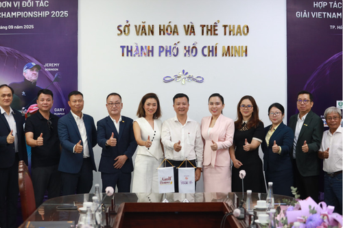 Ho-Chi-Minh-Stadt startet das internationale Golfturnier „Vietnam Legends Championship 2025“ - ảnh 1