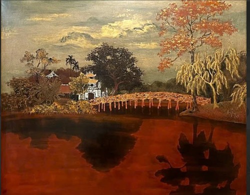 Kunstausstellung „Schönes Leben” in Hanoi - ảnh 1