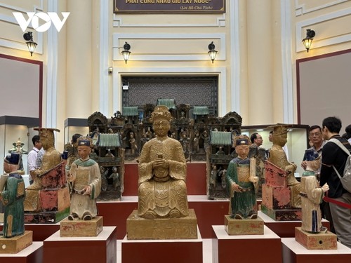 Ausstellung „Keramikskulpturen des alten Saigon – Kunst und Erbe” in Ho-Chi-Minh-Stadt - ảnh 1