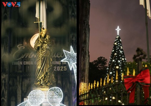 Strahlende Weihnachtszeit in Hanoi - ảnh 15
