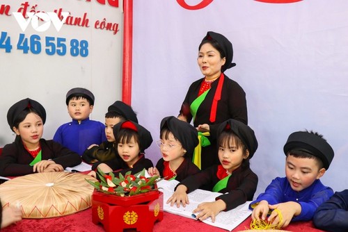 Une pépinière de talents du quan ho de Bac Ninh - ảnh 2