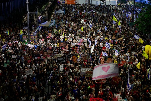 Manifestations en Australie et en Israël pour appeler à la fin du conflit à Gaza - ảnh 2