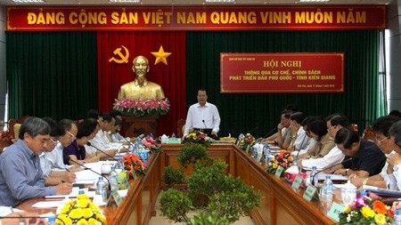 Hội nghị thông qua cơ chế, chính sách phát triển đảo Phú Quốc, Kiên Giang - ảnh 1