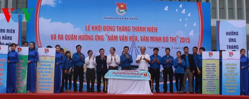 Miền Trung khởi động tháng Thanh niên tình nguyện 2015 - ảnh 1