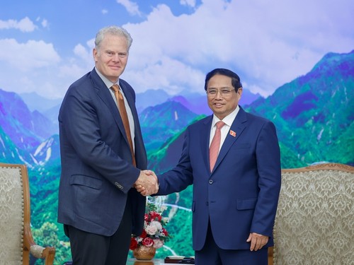 PM Vietnam, Pham Minh Chinh Terima Presiden, Direktur Grup FedEx Express (AS) - ảnh 1