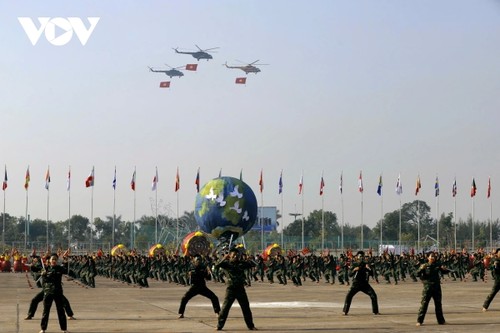 Tentara Rakyat Vietnam Bersama-Sama dengan Dunia Menegakkan Perdamaian - ảnh 5