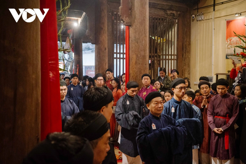 Nuansa Musim Semi  Thang Long Melalui Ritual-Ritual Tradisional - ảnh 20