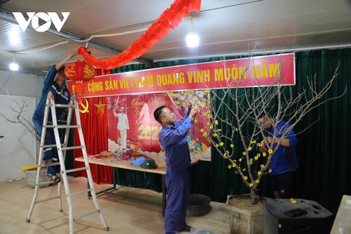 Vietnamese sappers prepare for Lunar New Year Festival in Abyei - ảnh 1