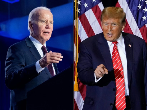 Donald Trump leads Joe Biden nationally and in 7 swing states - ảnh 1