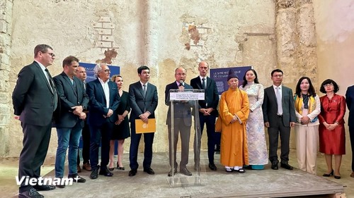 Co Loa introduced to French public at cultural event in Provins  - ảnh 1