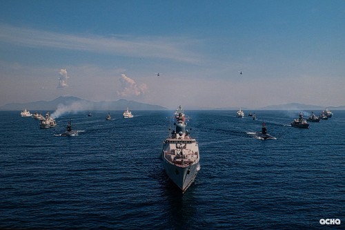 Naval parade shows power of will and faith  - ảnh 2