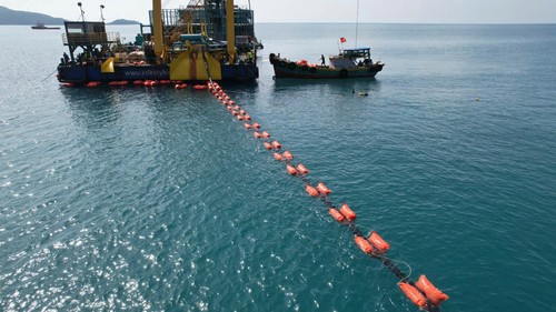 National grid officially connected to Con Dao Special Zone - ảnh 1