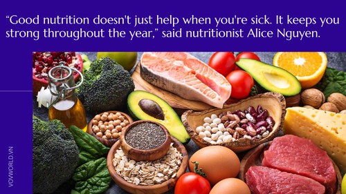 Medical advice about nutrition during seasonal transition - ảnh 2