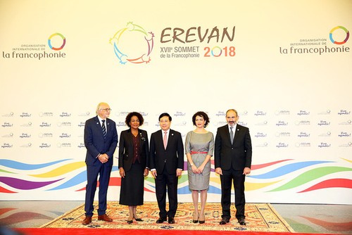 Deputi PM Vietnam, Menlu Pham Binh Minh berbicara di depan Konferensi Tingkat Tinggi Francophonie ke-17 - ảnh 1