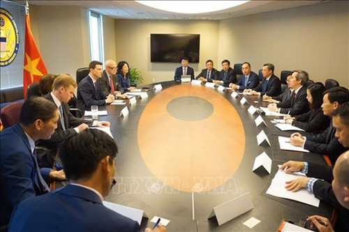 Delegasi tingkat tinggi Partai Komunis Vietnam melakukan kunjungan kerja di AS - ảnh 1