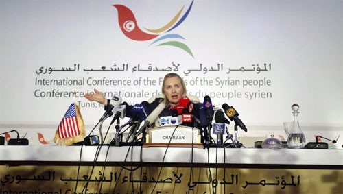 Treffen der “Freunde Syriens” fordert einen Stopp von Gewalt in Syrien   - ảnh 1