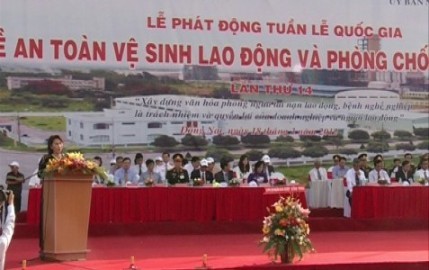 Kampagne “Woche für Arbeitssicherheit und Brandschutz” - ảnh 1