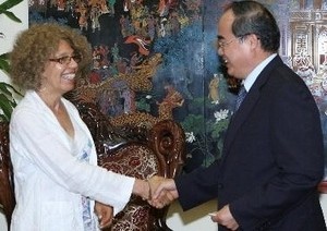 Vize-Premierminister Nguyen Thien Nhan empfängt Vertreter von APHA - ảnh 1