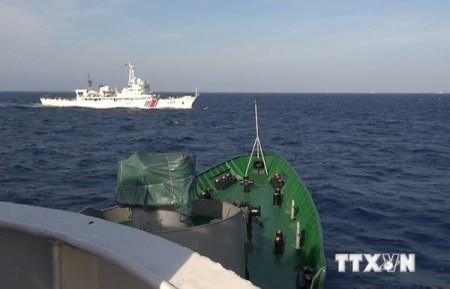 Verband der Agent-Orange-Opfer protestiert gegen die Verletzung der vietnamesischen Souveränität dur - ảnh 1