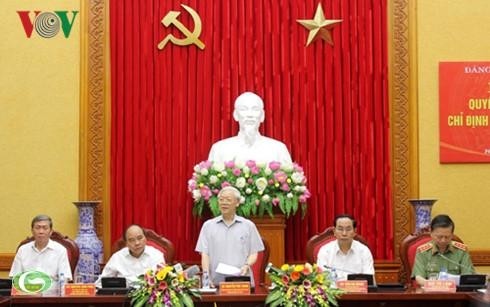 Aufbau und Gestaltung der Partei beginnen mit jedem Parteimitglied - ảnh 1