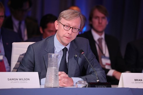 USA fordern Länder zu Sanktionen gegen Iran auf - ảnh 1