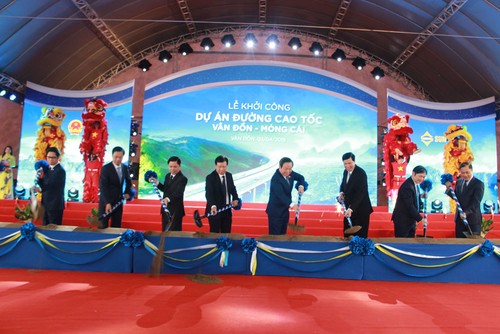 Baubeginn der Autobahn Van Don – Mong Cai - ảnh 1