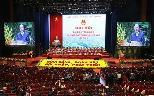 Landesweite Delegiertenkonferenz der ethnischen Minderheiten: Solidarität ist Wurzel der nationalen Stärke - ảnh 1