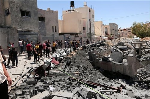 Internationale Gemeinschaft bemüht sich um eine Feuerpause zwischen Palästina und Israel - ảnh 1