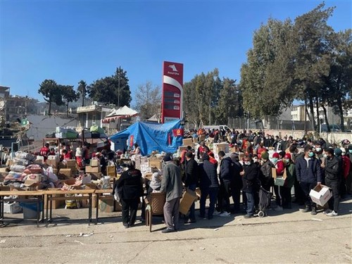 Das vietnamesische Rote Kreuz ruft zu Spenden für Erdbebenopfer in der Türkei und in Syrien auf - ảnh 1