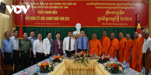 Vize-Parlamentspräsident gratuliert die Khmer zum Chol Chnam Thmay-Fest - ảnh 1