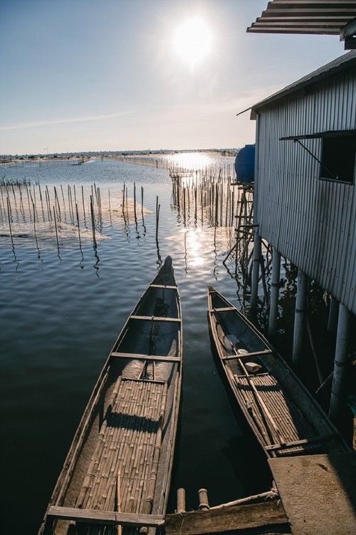 Die Schönheit der Chuon-Lagune in Hue - ảnh 13