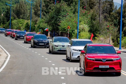 VinFast unterzeichnet die erste Vertriebsvereinbarung für Elektrofahrzeuge in Westafrika - ảnh 1