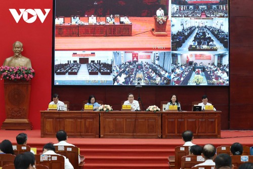 Parlamentspräsident Tran Thanh Man trifft Wähler in Hau Giang - ảnh 1