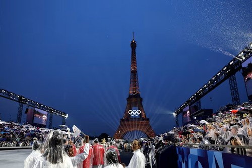 Olympische Spiele in Paris offiziell eröffnet - ảnh 1