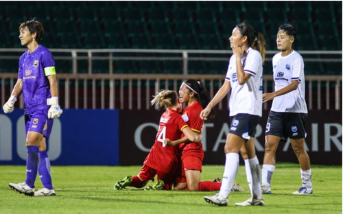 Fußballspielerin Huynh Nhu steht auf der Liste der besten Torschützinnen beim AFC Champions League - ảnh 1