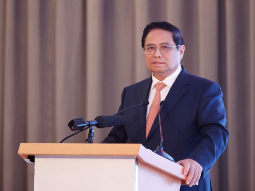 Premierminister Pham Minh Chinh nimmt am Vietnam-VAE-Unternehmensforum teil - ảnh 1