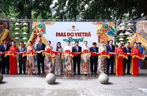 Premierminister Pham Minh Chinh nimmt am Vietnam-Tag in Brasilien teil - ảnh 1