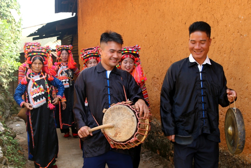 Das Ho Su Cha-Fest der Volksgruppe der Ha Nhi in der Provinz Lai Chau - ảnh 3