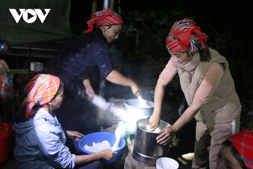 Das Ho Su Cha-Fest der Volksgruppe der Ha Nhi in der Provinz Lai Chau - ảnh 4