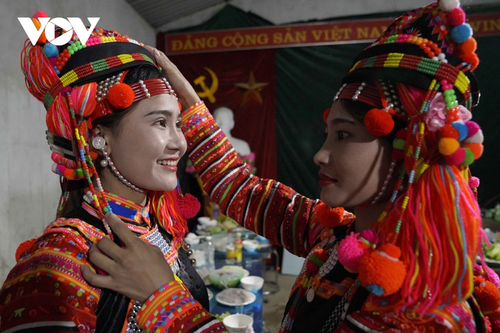 Das Ho Su Cha-Fest der Volksgruppe der Ha Nhi in der Provinz Lai Chau - ảnh 9