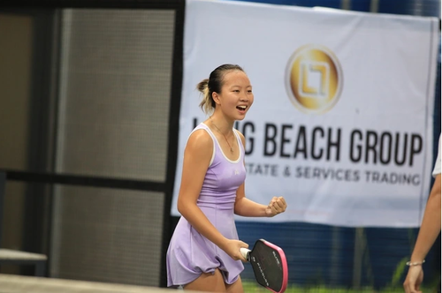 Sophia Phuong Anh schafft im japanischen Turnier ein Wunder für Pickleball Vietnams - ảnh 1