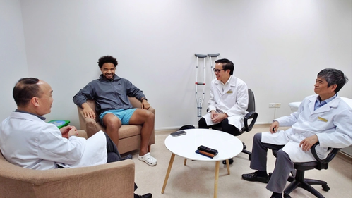 Aktuelle Informationen zum Gesundheitszustand von Stürmer Xuan Son - ảnh 1