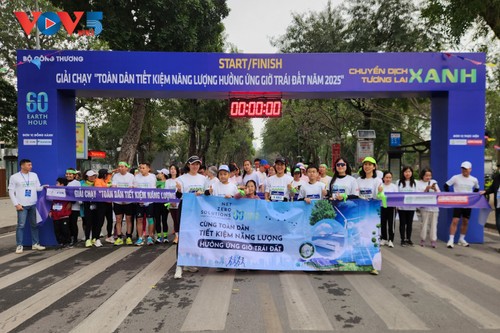 Energiesparen zur Unterstützung der Erdstunde 2025 - ảnh 1