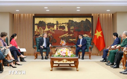 Premierminister Pham Minh Chinh empfängt den stellvertretenden Vorsitzenden von Airbus - ảnh 1