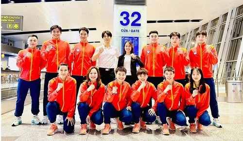 Vietnamesisches Sepak-Takraw-Team nimmt an der Weltmeisterschaft 2025 teil - ảnh 1