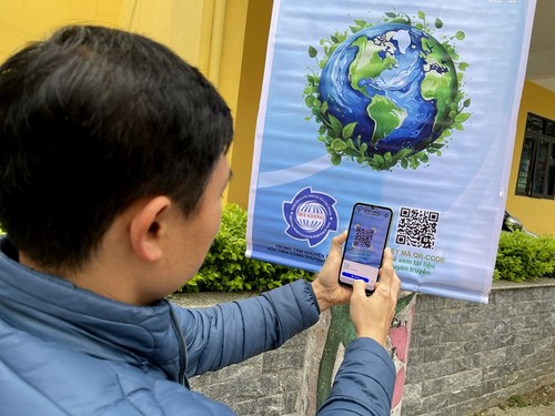 Aktivitäten zur Unterstützung der Erdstunde 2025 - ảnh 7