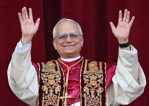 Papst Leo XIV. bekräftigt sein Engagement für den Weltfrieden  - ảnh 1