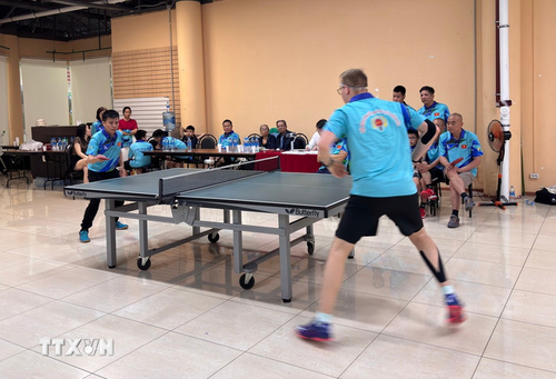 Die Verbundenheit zwischen den in Russland lebenden Vietnamesen durch Sportaustausch stärken - ảnh 1