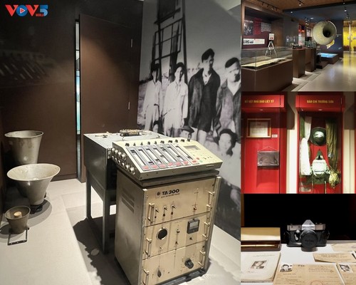 100 Jahre vietnamesischer Journalismus: Lebendige Erinnerungen im vietnamesischen Pressemuseum - ảnh 10