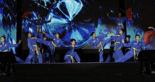 Der Präsident der Weltunion der Kampfkünste beglückwünscht das Kampfsportfestival Ho-Chi-Minh-Stadt 2025 - ảnh 1